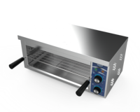 Équipement de cuisine commerciale Machine à salamandre électrique en acier inoxydable pour utilisation en restaurant