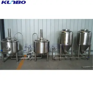 KUNBO Micro <span class=keywords><strong>Maison</strong></span> Système De Brassage De Bière Mini Équipement De Brasserie Mash Tun Homebrew - Product Image 4