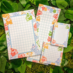 Notas adhesivas estéticas Bloc de notas de chocolate Logo Bloc de notas Accesorios de papelería Juego personalizado Bloc de notas de gato - Product Image 2