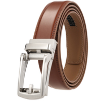 Ceintures en cuir pour hommes d'affaires, boucle automatique, LY33-32314-1, boucle de ceinture de 3,0 cm