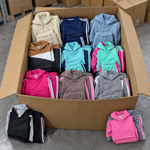 Conjunto de Sudadera y Pantalones para Niños de Otoño e Invierno, Estilos Variados para Niños y Niñas, Conjunto de 2 Piezas, Ropa Surtida al por Mayor - Product Image 5