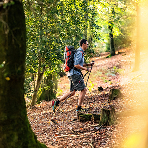 Bán Buôn Ultralight Gấp Gậy Đi Bộ Trọng Lượng Nhẹ Có Thể Gập Lại Đi Bộ Cực Cho Đường Mòn Người Cao Niên Người Đàn Ông - Product Image 6