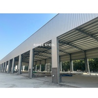 Hangar préfabriqué moderne en structure acier pour avions, ateliers, entrepôts et bâtiments industriels à vendre en Chine