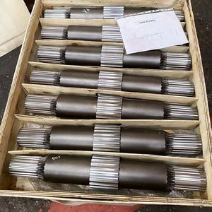 Tige de piston en acier forgé, acier allié 42CrMo, pièces forgées et usinées sur mesure pour cylindre hydraulique - Product Image 5
