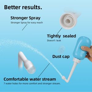 <strong>Shattaf</strong> <strong>Quality</strong> Plastic Handheld Bidet Sprayer New Model Portable for Home Travel Outdoor Use Bottle Design for Toilet - Product Image 2