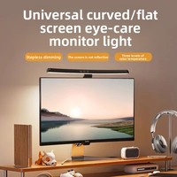 Lampe LED asymétrique moderne et minimaliste pour écran d'ordinateur portable, à clipser, en alliage d'aluminium, pour une protection oculaire transfrontalière