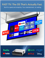 Projecteur portable Full HD 1080P Android Proyector Android A8+FB Home Cinema Theater Mini