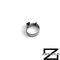 Collier de serrage simple en acier inoxydable 304, type à pince, robuste, pour tuyau, tube, automobile, soufflet de cardan, conduite de carburant