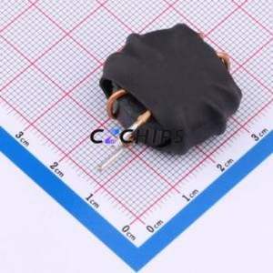 วงแหวนสี XR090125TS100MV1L2/ตัวเหนี่ยวนำผ่านรู (THT),27.5x11มม. 10uH 10% 6A - Product Image 2