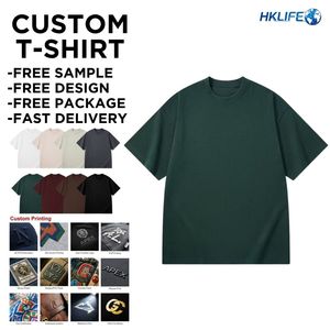 <span class=keywords><strong>T</strong></span>-<span class=keywords><strong>shirt</strong></span> da uomo all'ingrosso in cotone 300 GSM, <span class=keywords><strong>a</strong></span> manica corta, oversize, spessa, personalizzabile con logo, per uomo - Product Image 2