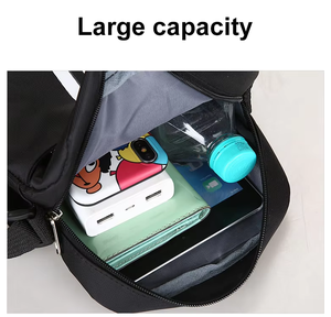 In Stock Oxford Men Shoulder Crossbody <b>Bag</b> Striped Multi Pocket Lightweight <b>Bag</b> For Office <b>Work</b> Short Trip Sports - Product Image 5