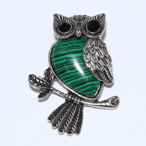 Collares de Plata con Diseño de Búho para Adolescentes y Niñas, Colgante de Piedra de Cristal Curativa, Energía Espiritual Clásica, Regalo Infantil Aonaya - Product Image 5