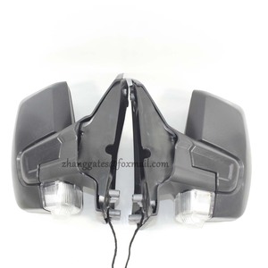 Черная Крышка для автомобильных зеркал на левую или правую сторону автомобиля - Product Image 6