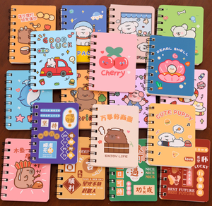 Carnet de notes scolaire pour enfants, joli carnet à spirale avec motif animal mignon pour étudiants - Product Image 4