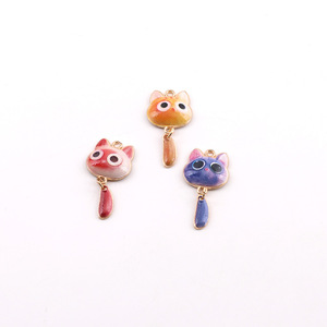 จี้ห้อยรูปหางแมวการ์ตูน ทำจากโลหะผสม สำหรับทำเครื่องประดับ DIY ของขวัญสำหรับทุกเพศทุกวัย ผลิตจากโลหะผสมสังกะสี เมืองอี้หวู่ - Product Image 5