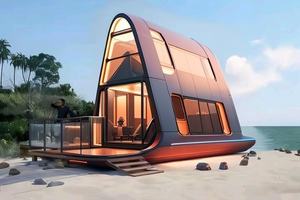Cápsula Espacial con Estructura en A de Alta Resistencia para Resorts en Climas Extremos - Product Image 6