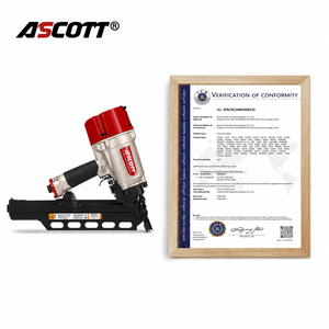 ASCOTT SRN9021L Resistente 21 °   <span class=keywords><strong>Clavadora</strong></span> Neumática Industrial para Construcción con Cabezal Redondo y Cinta de Plástico, Capacidad de 64-70 Clavos, Certificación CE - Product Image 5