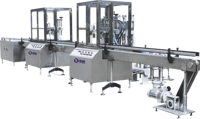 Équipement de remplissage de cosmétiques de machine de remplissage d'aérosol semi-automatique de ZT