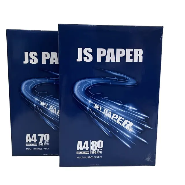 Papier blanc de qualité A pour copieur rigide de taille a4 75g m2 80gsm 500 feuilles une rame pour l'impression laser FOURNITURES DE BUREAU