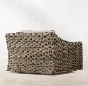 Sassanid-Conjunto de jardín y Patio exterior, silla giratoria de ratán para todo tipo de clima, muebles modernos de lujo para exteriores - Product Image 4