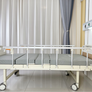Letto Ospedaliero Manuale di Buona Qualità con Sponde Laterali Pieghevoli in Lega di Alluminio per Assistenza Domiciliare - Product Image 6