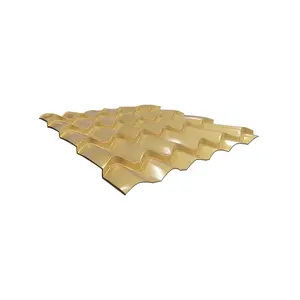 Coated Sheet Metal Water Proofing Pvc Roofing Sheet Color Full Automatic High Speed Corrugated Plate