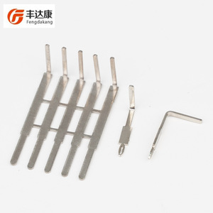 Fengdakang Screw <b>Terminals</b> 5P Brass Customizable Precision Stamping Parts For Electronic Connections - Product Image 1