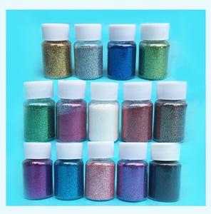 ผงกลิตเตอร์สำหรับงานโรงงาน เนื้อละเอียด สีสันสดใส 12 สี 10 กรัม ผงกลิตเตอร์ใหม่สำหรับเรซิ่นอีพ็อกซี่ เรซิ่นยูวี งานเพ้นท์เล็บ งานเรซิ่น งานฝีมือ - Product Image 1