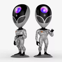 Kinder Spielzeug Geschenk Alien Form Stern Projektor Laser Licht Smart Atmosphere Sky Projektions lampe Mit Sprache Nacherzählen
