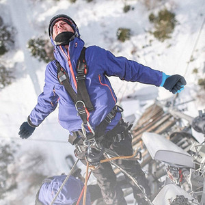 Gant de travail d'hiver enduit de latex doublé de polaire thermique de production à froid à 30 degrés gant d'hiver en caoutchouc - Product Image 6