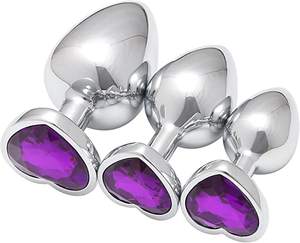 Tapón Anal Impermeable Ecológico de Acero Inoxidable, Juguetes Sexuales Metálicos Coloridos para Hombres y Mujeres, Inspirado en Joyería de Cristal - Product Image 5