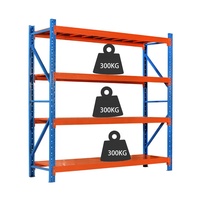 Système de rayonnage OEM, capacité de 100 kg/étagère, réglable, haute capacité, rayonnage métallique léger pour usine de vêtements et entrepôt