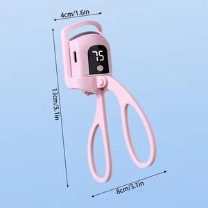 Electric Eyelash Curler,Rechargeable Heated Lash Curler,Fast <b>Heating</b> Eyelash Clip,Upgraded/Regular Style Eyelash Curling Clip - Product Image 4