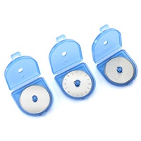 Cutter rotatif en acier inoxydable de 28 mm avec lame ondulée
