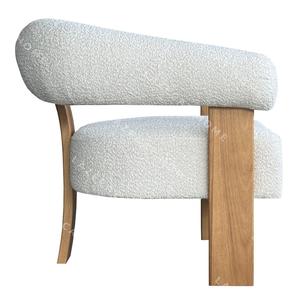 Commercio all'ingrosso moderno di lusso francese Design singolo poltrona a buon mercato in legno <span class=keywords><strong>crema</strong></span> stile per mobili per la casa per uso soggiorno - Product Image 2