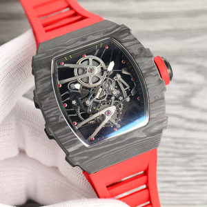 2026 New top-of-the-line luxury waterproof openwork dial NTPT carbon fiber <b>case</b> men's mechanical <b>watch</b> - Product Image 2