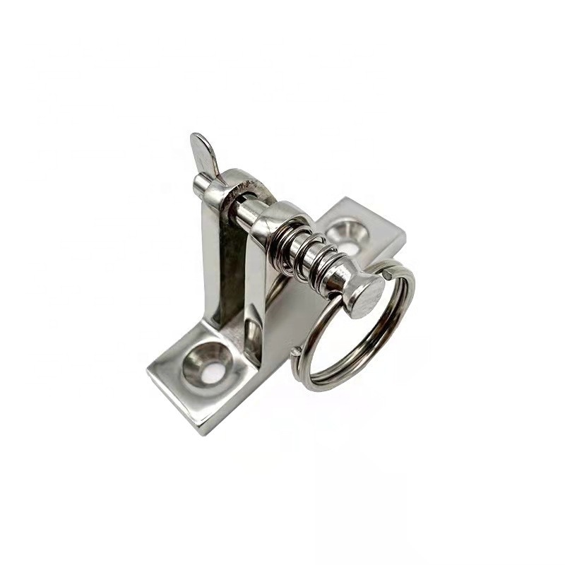 SHENGHUISS Stainless Steel 316 Bimini Top Hinge Jaw Slide - 7/8" (22mm) Tube, With Pin & Clamp (Pair)