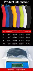 TopOne, venta al por mayor, protector solar, Anti UV, suave, respetuoso con la piel, manga de brazo de compresión para ciclismo juvenil - Product Image 5