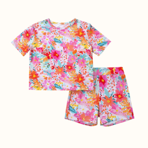 <span class=keywords><strong>Abbigliamento</strong></span> per bambini neonati Set di <span class=keywords><strong>abbigliamento</strong></span> per bambini camicia di bambù e tuta corta da 6 <span class=keywords><strong>mesi</strong></span> a 3 anni-Set nuvoloso - Product Image 1