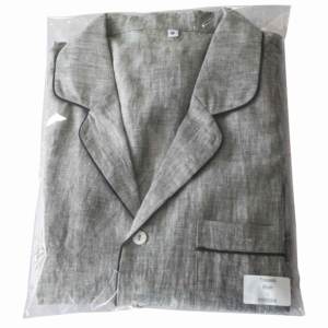 <span class=keywords><strong>Camisa</strong></span> informal de <span class=keywords><strong>lino</strong></span> de gran tamaño con cuello de manga corta personalizada Oem azul marino liso y cuadrado para <span class=keywords><strong>mujer</strong></span> - Product Image 5