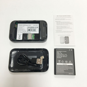 Routeur Wifi de poche 4G LTE T-elek <span class=keywords><strong>TM3</strong></span>, point d'accès illimité, modem portable, routeur mobile et batterie rechargeable de 3000 mAh - Product Image 4
