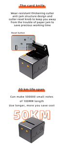 Imprimante <span class=keywords><strong>thermique</strong></span> de reçus de caisse de bureau de haute qualité 58-C58IIQ 58 mm Bluetooth avec coupe-papier automatique 120 mm/s - Product Image 6