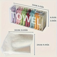 Serviette de bain jetable en coton pour la protection de l'environnement, format élargi, épaissie, design compressé