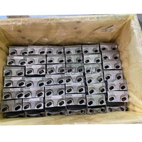 Clip de fixation de rail en acier DIN A75 pince de rail de grue 9216 pince de rail