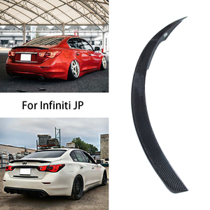 สำหรับ Q50 Q50S สไตล์ Q50L คาร์บอนไฟเบอร์ด้านหลังสปอยเลอร์ลำตัวปีก2013-2023 - Product Image 2