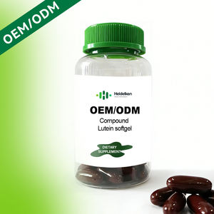 Cápsulas Blandas <span class=keywords><strong>de</strong></span> Luteína HDK, Salud Ocular, Apoyo a <span class=keywords><strong>la</strong></span> Visión, Antioxidante, Zeaxantina, Suplemento <span class=keywords><strong>de</strong></span> Vitamina A - Product Image 1