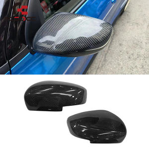 Pour <span class=keywords><strong>Suzuki</strong></span> <span class=keywords><strong>Swift</strong></span> ZC33S 2018-2024, coque de rétroviseur en fibre de carbone, accessoires extérieurs de pare-chocs de voiture - Product Image 1