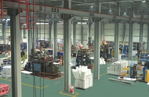 Table pliante ronde multifonctionnelle en plastique chinois - Product Image 4