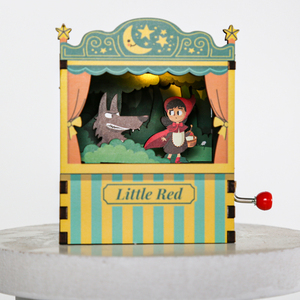 Emballage de boîte en fer blanc unique personnalisé Oem China Princesse dans la boîte boîte en métal personnalisée boîte à musique manivelle à main - Product Image 3