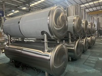 Projet clé en main de brasserie 10HL, équipement de brassage automatique de bière avec cuve sous pression pour les industries agricoles de 2000L à 10000L